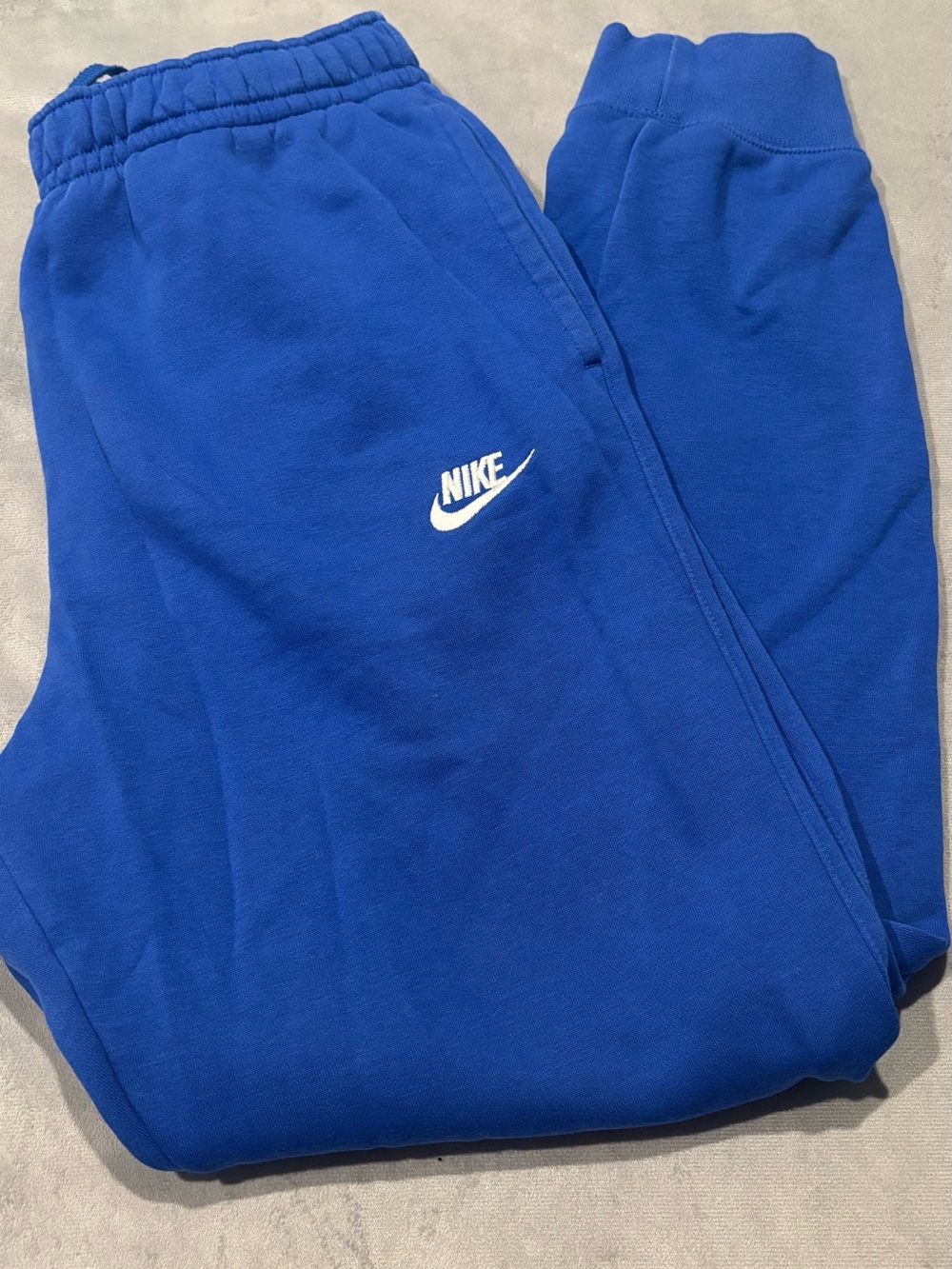 Nike Kids dull Blue Fleece Sweatpants